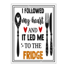 Funny Kitchen Quote Metal Tin