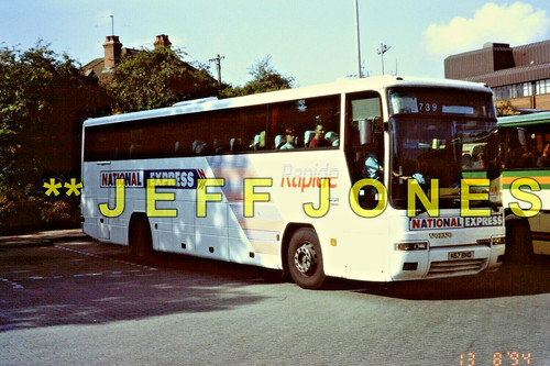 Original 35mm bus - bus, slide-bebb