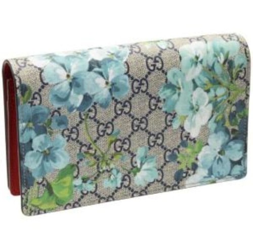Gucci blooms chain wallet - gg,