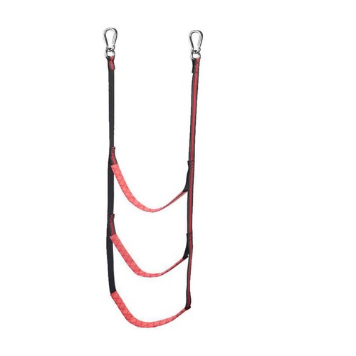 Strap ladder with metal hooks - ladder,