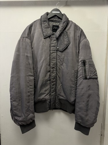 Zara quilted bomber jacket - zara,