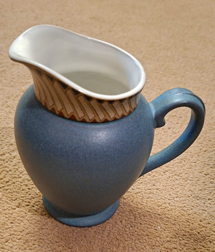 Denby stoneware creamer jug - denby,