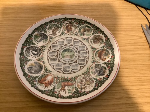 Wedgwood calendar plate - wedgwood,