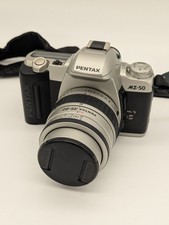 Pentax MZ-50 35mm SLR Film Camera With Pentax 35-80mm Lens With Case Tested