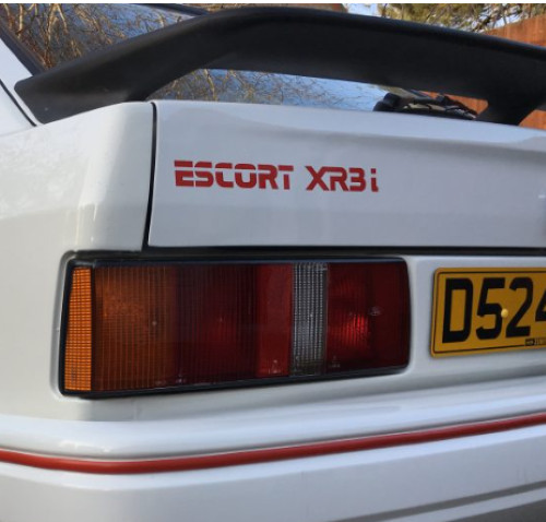 Escort xr3i decal tailgate - decal, x