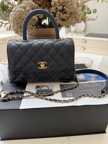 Chanel navy caviar - caviar, small