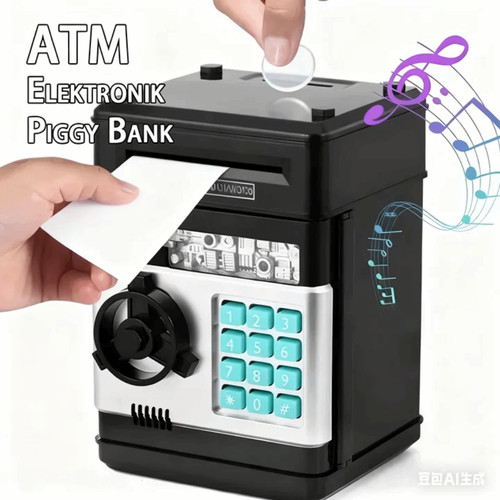 Electronic atm piggy bank - piggy,