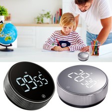 LED Digital Magnetic Countdown Alarm Clock Study Stopwatc Kitchen Timer Cooking