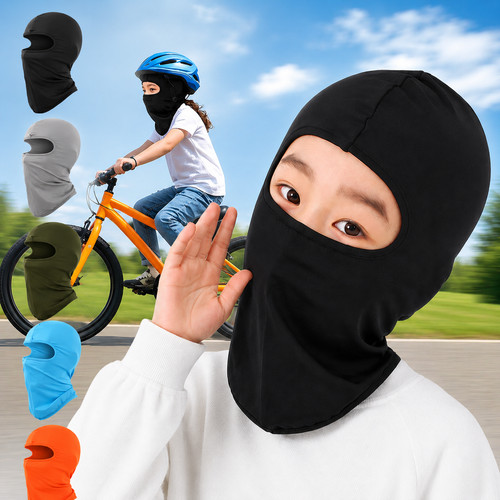 Kids cycling balaclava - balaclava, uv