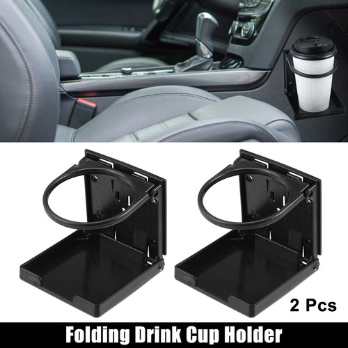 2pcs black car folding drink - folding,