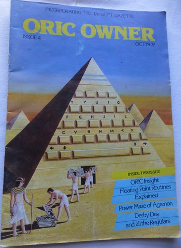 Oric owner issue - oric, rare