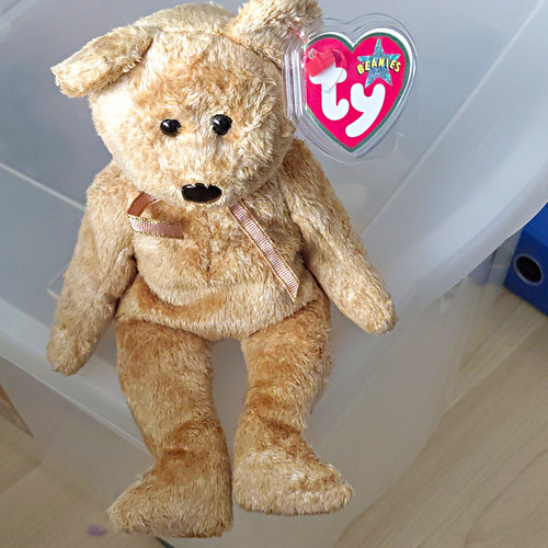 Beanie babies cashew bear - beanie,