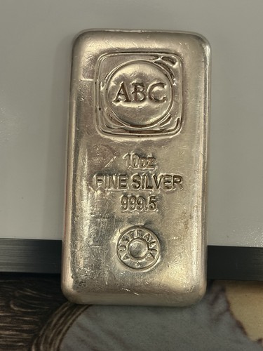999 raw silver - 10, bullion
