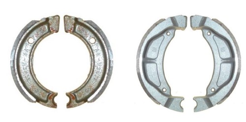 Front rear brake - &, shoes