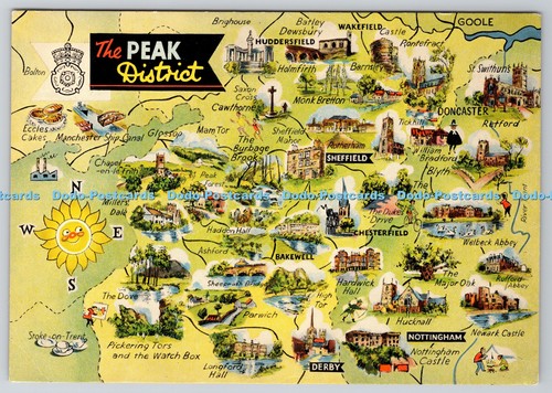 D309991 the peak district - d309991, map