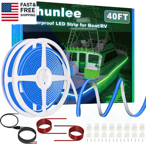 40ft led boat lights blue - 40ft,