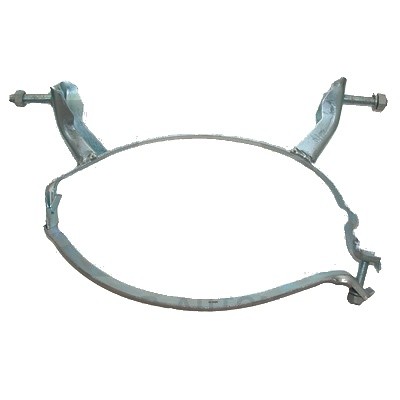 Exhaust silencer mounting - silencer,