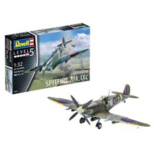 Supermarine Spitfire Mk Ixc Royal Air Force WWII Plane Model Kit Revell 03927
