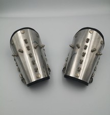 Medieval Re-enactment Modern Steal Spiked Arm Guards