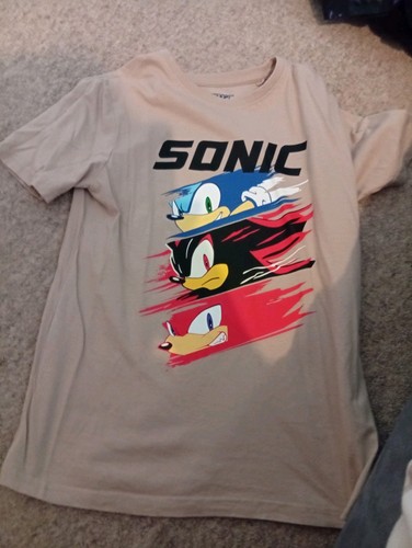 Sonic shirt 10 years - sonic,