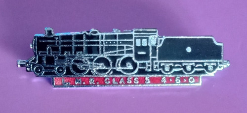 Class 5 steam train - l.m.r.,