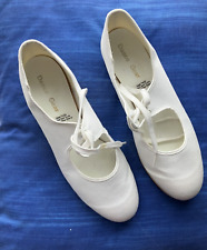 Capezio Tele Tone Taps Dance Gear Tap WHITE Shoes White Ladies size ladies Heel