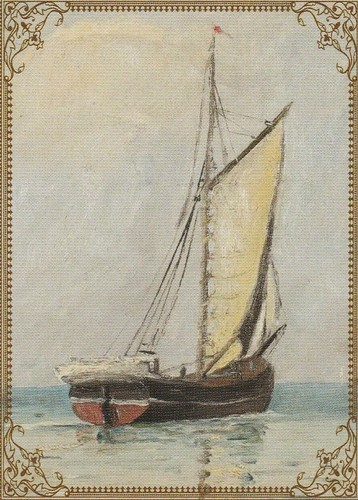 Modern wide linen sea vessels - modern,