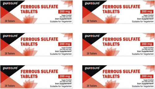 Ferrous sulphate 200mg - ferrous,