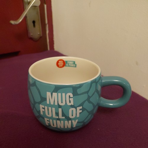 Red nose day ceramic mug - day,