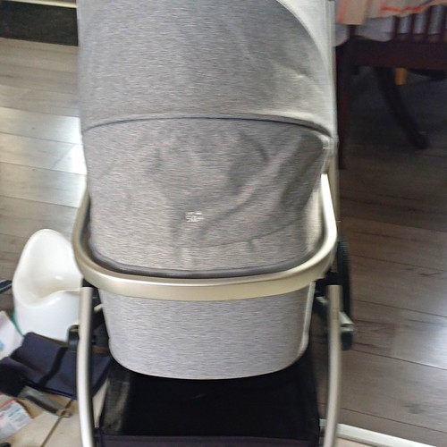 Halo grey single pram - halo,