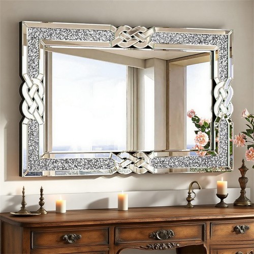 Stunning crushed diamond wall - crushed,