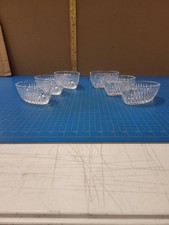 Crystal Glass Bowls Set 6