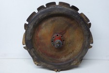 COLWOOD MOTOR HOE MODEL "A" STEEL TREADED DRIVE WHEEL + AXLE  LOT 2