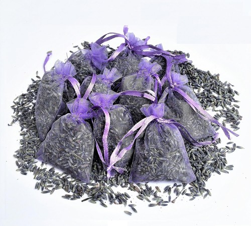 Organic lavender flower bags - lavender,