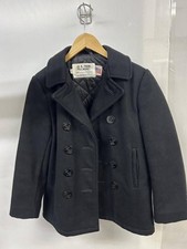 SCHOTT 740 Double Breasted Peacoat Made in the USA