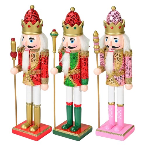 30cm tall standing nutcracker - 30cm,