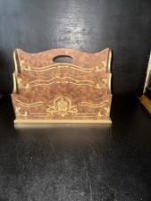 Vintage Wooden Letter Rack