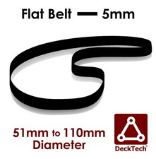 DeckTech 5mm Flat Belt 51mm -