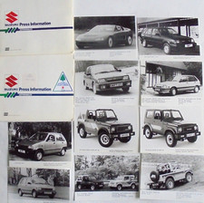 Suzuki RSI Swift GTi Santana Alto SJ410Q  1988 Press Pack Kit Photograph x 10