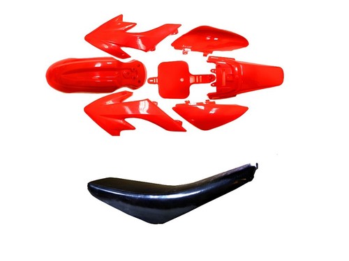 Plastics kit with black - plastics,
