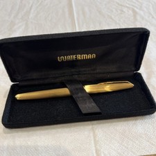 1980s Waterman Gold Fountain