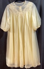 Vtg Shadowline Nylon Chiffon