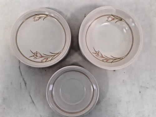 Vintage corelle spring - vintage, pond