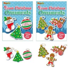 Christmas Foam Ornaments Craft