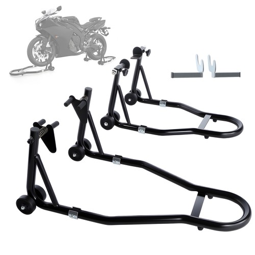 Front and rear motorcycle - front,