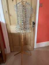 Vintage Wire And Wood Adjustable Tailor’s Dummy