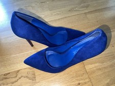 Electric Blue Shoes, Size 40 / Uk 7 (but Rather 6.5 As The Top Is Narrow)