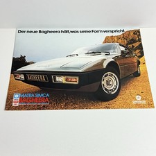 Matra simca bagheera - bagheera, 4p