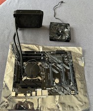 Motherboard, cpu, ram and Water cooler
