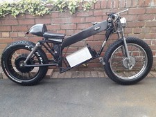 Unique Custom Classic Powerful Electric Historic Fat tyre Honda Motor Bike + V5
